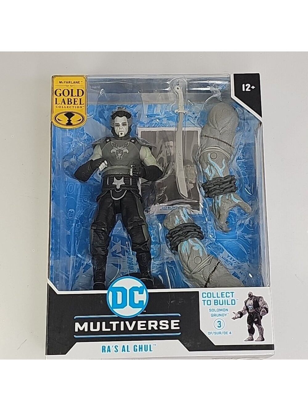 DC Multiverse McFarlane Gold Label Arkham City RA’s AL Ghul Action Figure SEALED